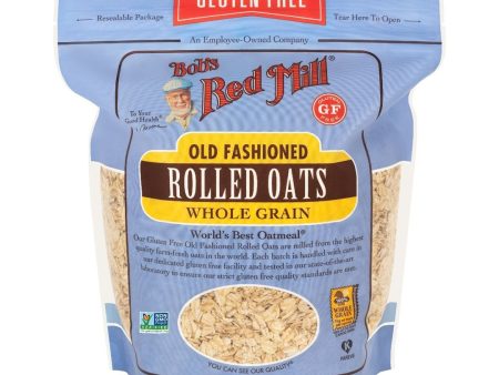 BOB s RED MILL Old Fashioned Whole Grain Rolled Oats, 907g, Gluten Free Online now