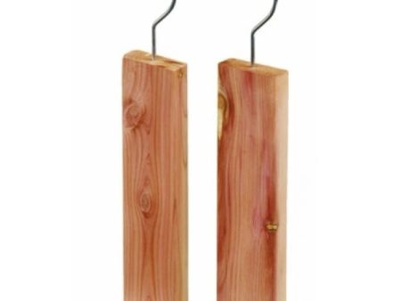 Redecker Red Cedar Blocks with Hook (2) For Sale