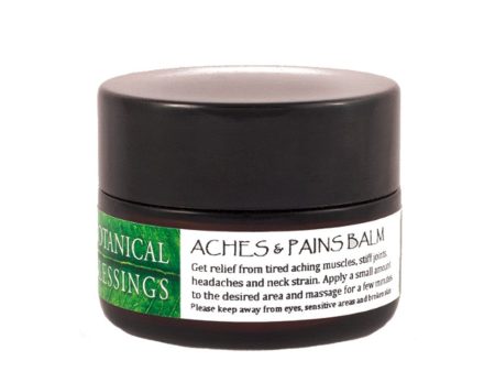 Botanical Blessings Natural Aches and Pains Balm Hot on Sale