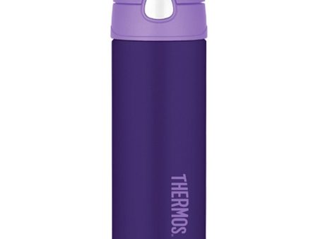 Thermos FUNtainer Insulated Stainless Steel Water Bottles 470ml - Purple Discount