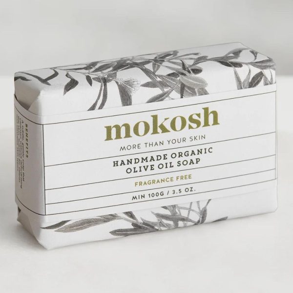 Mokosh Olive Oil Soap Bar - Fragrance Free For Discount