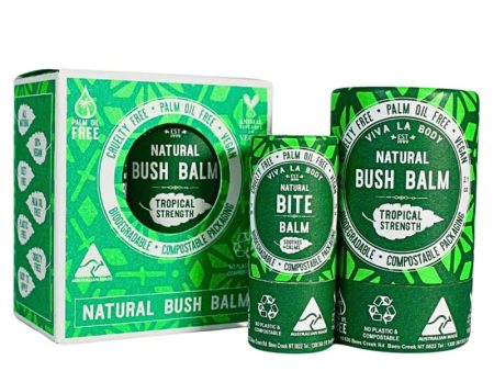 Viva La Body Bush Basics Pack Duo (Bush Balm 60g & Bite Balm 11g) For Sale