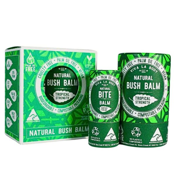 Viva La Body Bush Basics Pack Duo (Bush Balm 60g & Bite Balm 11g) For Sale