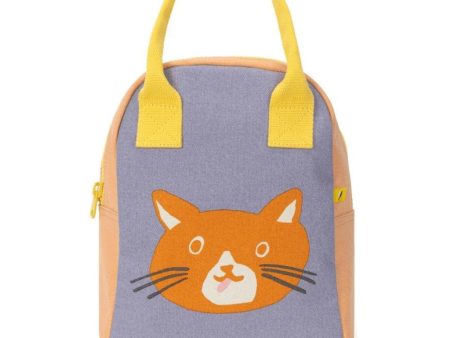 Fluf Zipper Lunch Bag - Cat Online Hot Sale