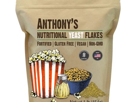 Anthony s Goods Nutritional Yeast Flakes - 454g Online now