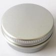 Aluminium Reusable Container with Lid 15ml For Sale