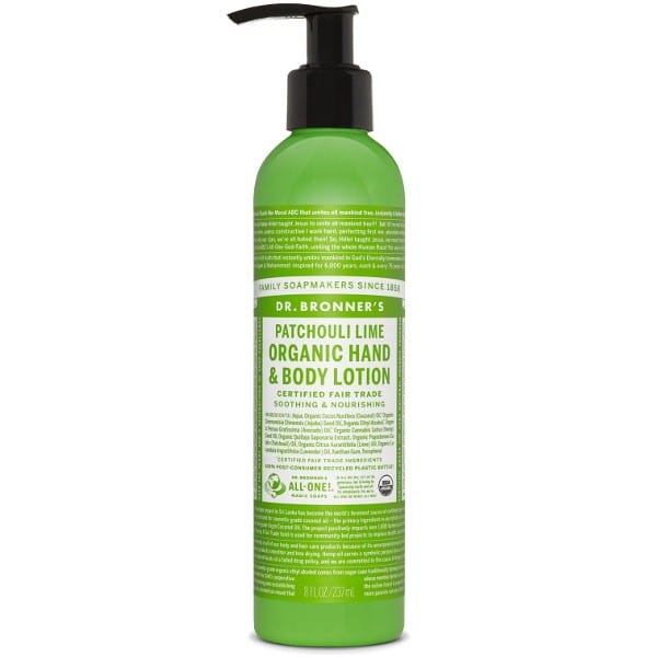 Dr. Bronner s Hand & Body Lotion 237ml - Patchouli Lime For Cheap