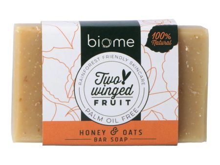 Two-Winged Fruit Bar Soap - Honey & Oat Online