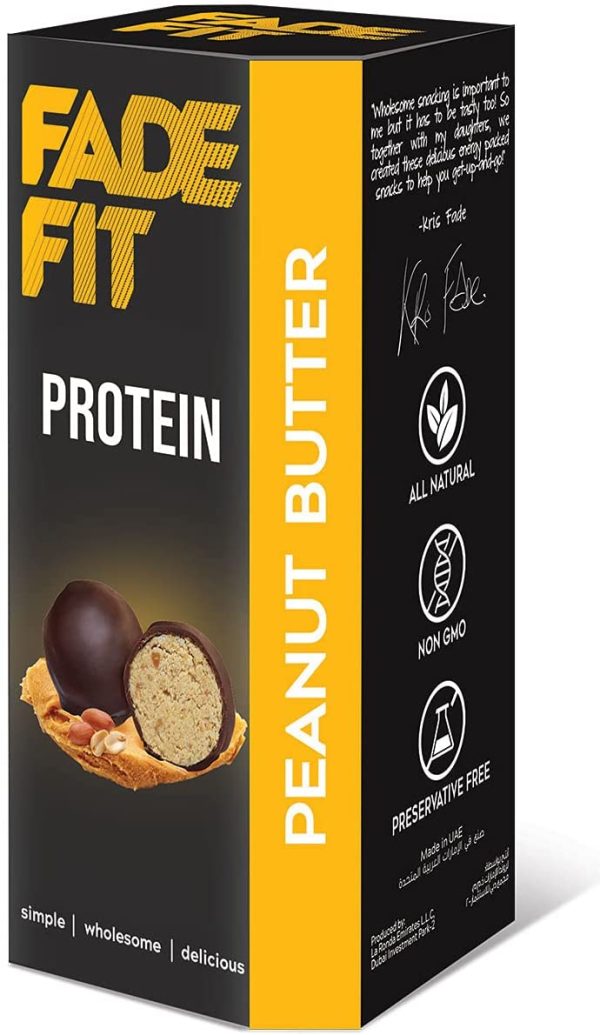 FADE FIT Peanut Butter Protein, 30g - Keto Friendly, Non GMO, Natural Online now