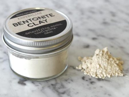 Bentonite Clay Australian in Glass Jar 50g Fashion