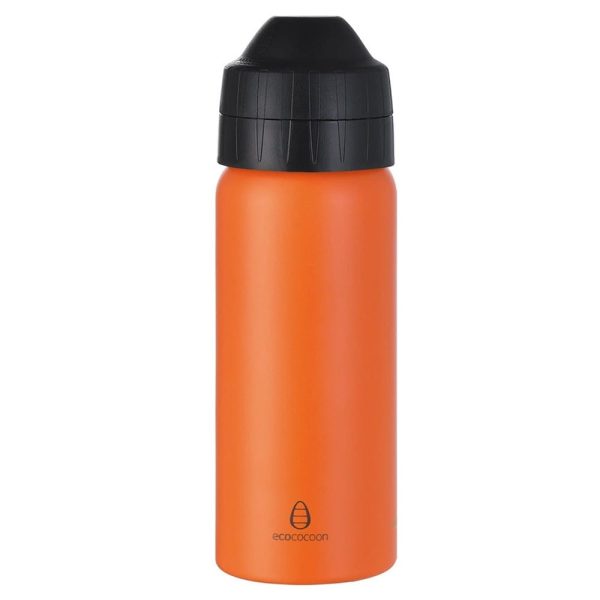 EcoCocoon Stainless Steel Water Bottle 500ml - Orange Citrine Sale