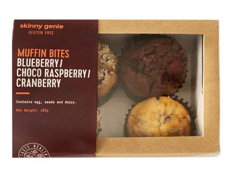 SKINNY GENIE Assorted Gluten Free Muffin Bites, 50g Online Hot Sale