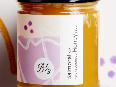 Bee One Third Raw Neighbourhood Honey 350g Cheap