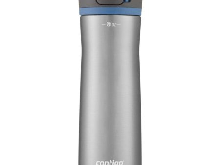 Contigo AutoPop Jackson Chill Insulated Stainless Steel Water Bottle 20oz (591ml) - Stainless Steel Hot on Sale