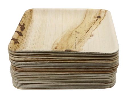 Palm Leaf Side Plates 25pk - Square Online now