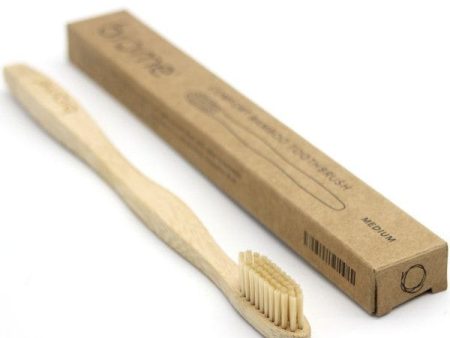 Biome Bamboo Toothbrush Adult MEDIUM Cheap