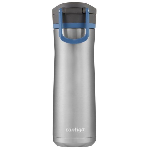 Contigo AutoPop Jackson Chill Insulated Stainless Steel Water Bottle 20oz (591ml) - Stainless Steel Hot on Sale