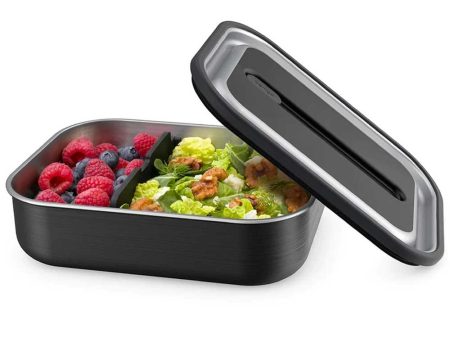 Bentgo Microwavable Stainless Steel Leak-proof Lunch Box 1200ml Black Online Hot Sale