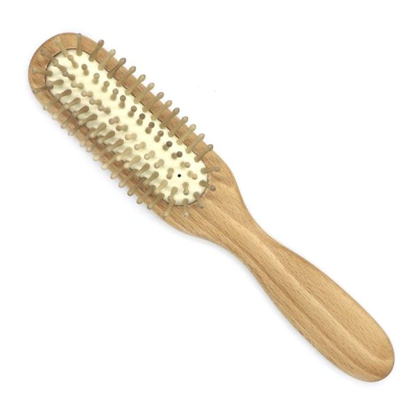 Wooden Hair Brush - Oblong Hot on Sale