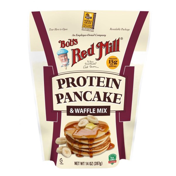 BOB S RED MILL Protein Pancake & Waffle Mix, 397g Online Sale