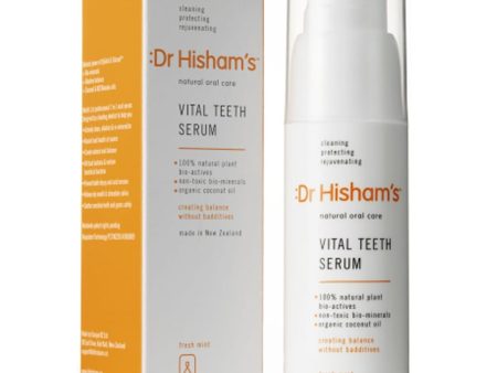 Dr Hisham s Natural Oral Care Vital Teeth Serum 60g Supply