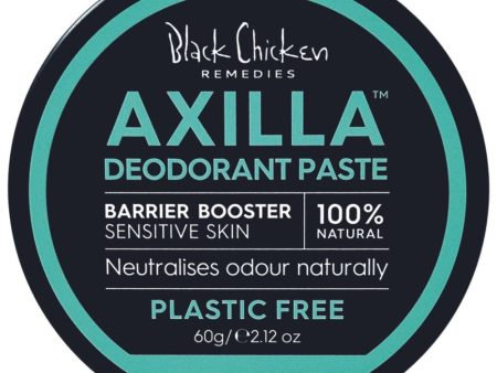 Black Chicken Remedies Axilla Deodorant Paste in Tin 60g - Barrier Booster Fashion