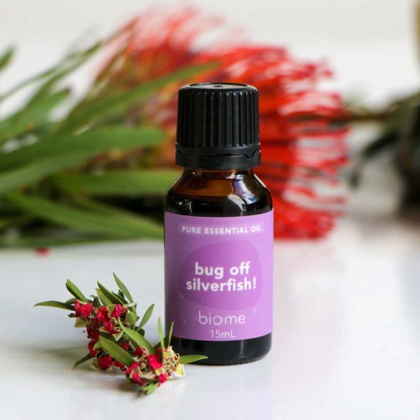 Biome Essential Oil Blend 15ml - Bug Off Silverfish Online now