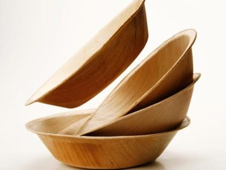 Palm Leaf Small Bowls 25pk - Round Supply