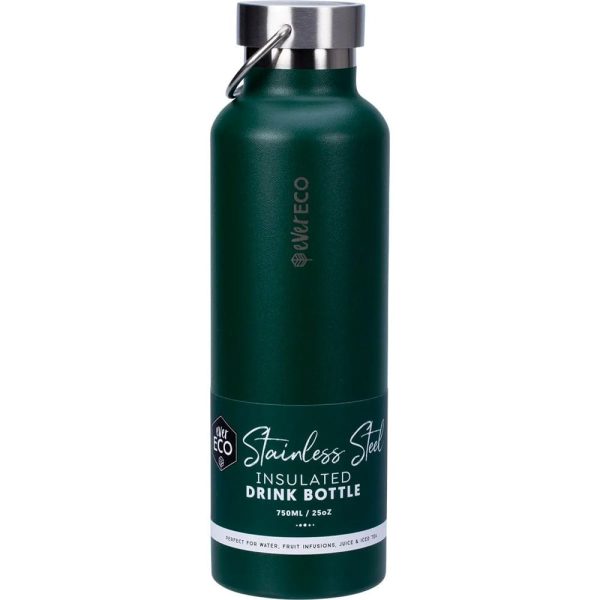 Ever Eco Insulated Stainless Steel Bottle 750ml - Forest Cheap