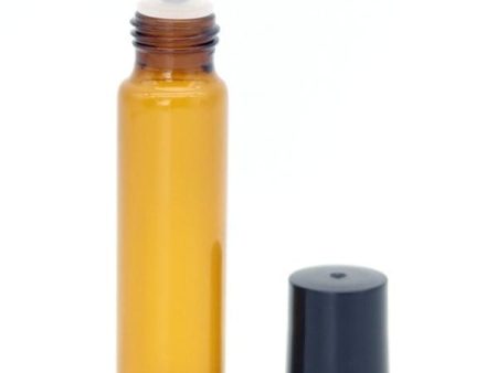 Amber Glass Roll On Reusable Bottle 15ml Hot on Sale