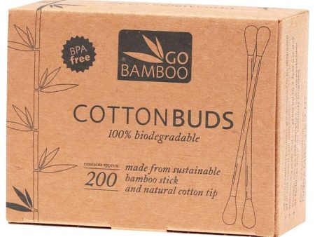 Bamboo cotton buds (pack of 200) Online Sale