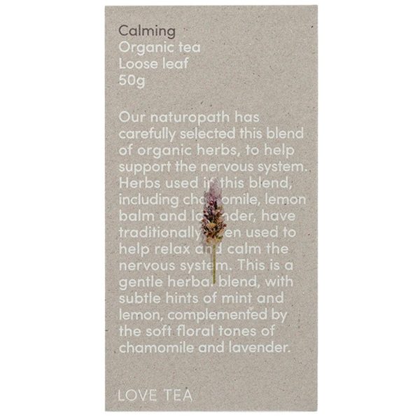 Love Tea Organic Loose Leaf Tea 50g - Calming Discount