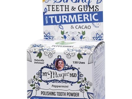 My Magic Mud Polishing Tooth Powder - Peppermint Supply