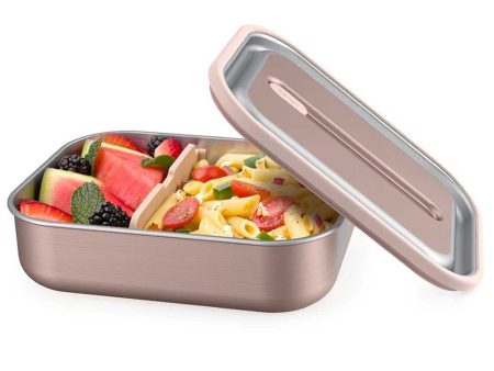 Bentgo Microwavable Stainless Steel Leak-proof Lunch Box 1200ml Rose Gold Discount