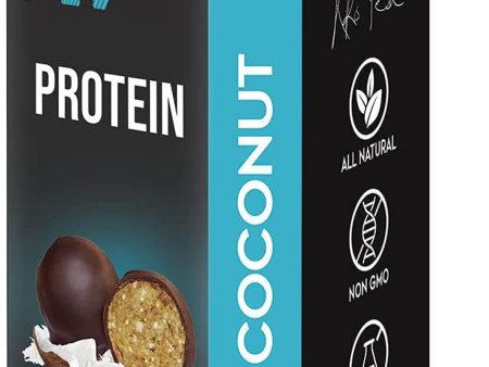 FADE FIT Coconut Protein Balls, 30g - Keto friendly, Non GMO, Natural For Discount