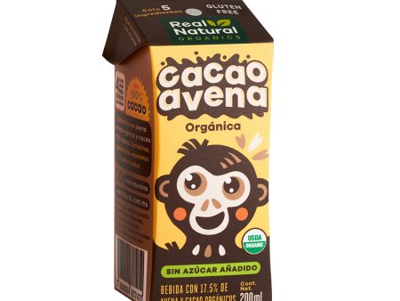 Bebida de Avena y Cacao Orgánico 200 mL Online Sale