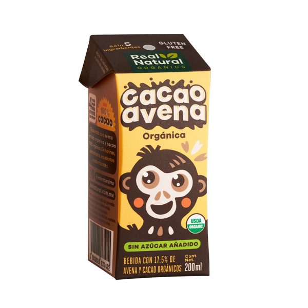 Bebida de Avena y Cacao Orgánico 200 mL Online Sale