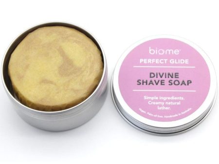 Biome Divine Shave Soap in Tin 120g Online Hot Sale