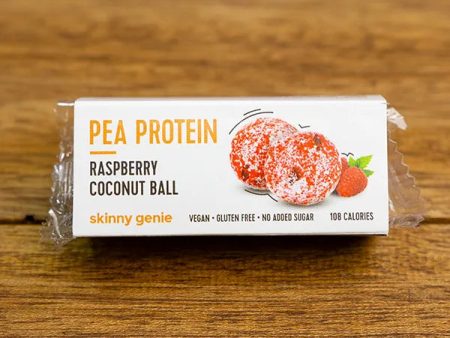 SKINNY GENIE Raspberry Coconut Protein Ball, 40g Fashion