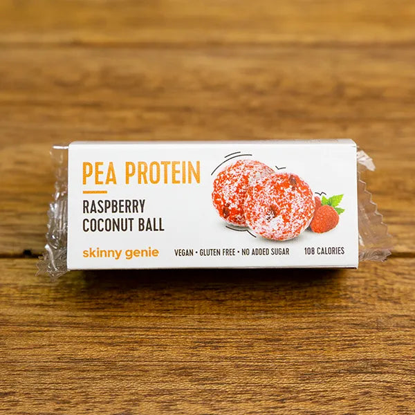 SKINNY GENIE Raspberry Coconut Protein Ball, 40g Fashion