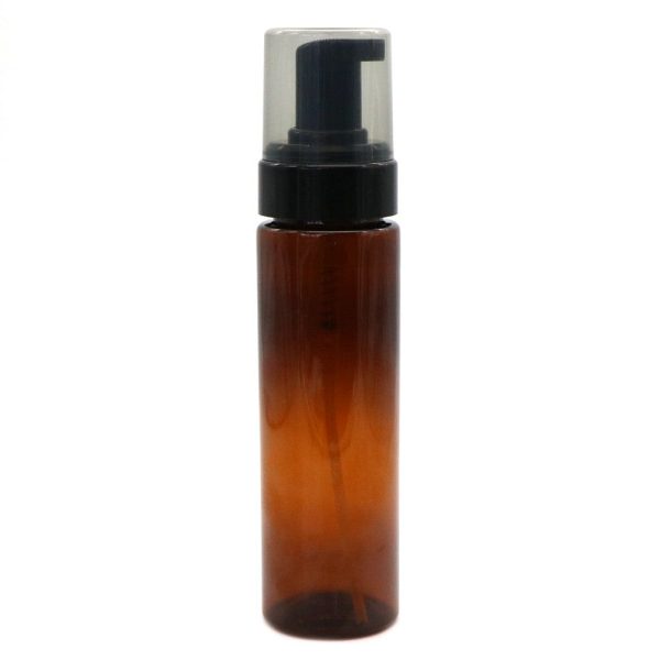 Amber PET Foaming Pump Bottle - 200ml Online Sale