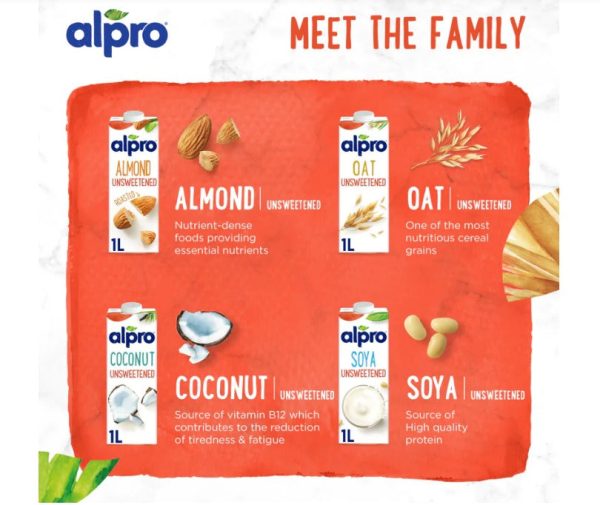 ALPRO Soya Drink unsweetened,1L on Sale