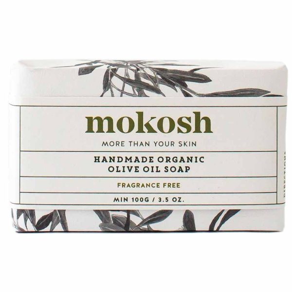 Mokosh Olive Oil Soap Bar - Fragrance Free For Discount