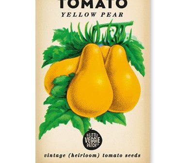 Little Veggie Patch Heirloom seeds - tomato yellow pear on Sale