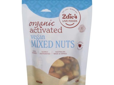 2Die4 Live Foods Organic Activated Mixed Nuts Vegan 120g Online