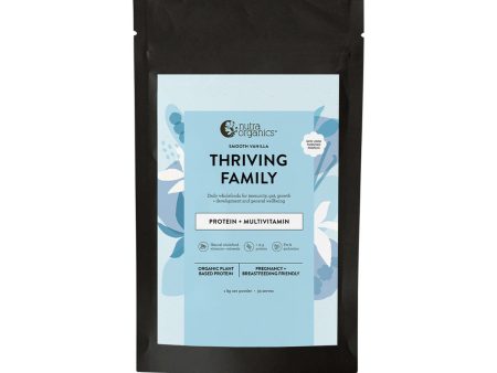 Nutra Organics Organic Thriving Family Protein (Protein + Multivitamin) Smooth Vanilla 1kg Supply