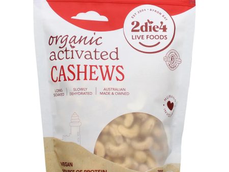 2Die4 Live Foods Activated Organic Cashews 300g Cheap