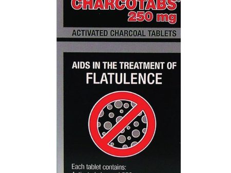 Charco Activated Charcoal Tabs 250mg 60 tablets For Sale