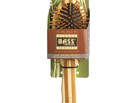 Bass Brushes Bamboo Wood Hair Brush Large Oval Sale