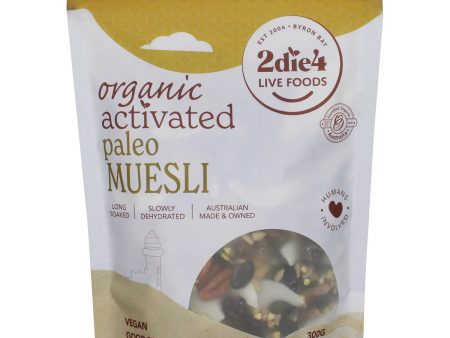 2Die4 Live Foods Organic Activated Paleo Muesli 300g Sale